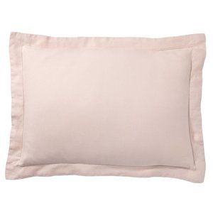 Pottery Barn Soft Rose Belgian Flax Linen Sham Std LIKE NEW
